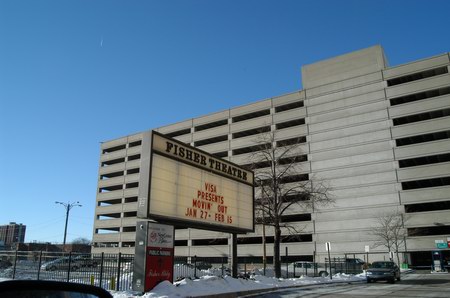 Fisher Theatre - Winter 2004 (newer photo)